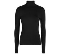 Joseph Ribbed Stretch-silk Knit top - Black - L (UK14 / L)