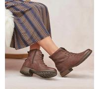 Joseph Seibel Kate 52 Womens Ladies Waterproof Brown Vintage Ankle Boots Size 4-