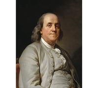 Joseph Siffrein Duplessis Benjamin Franklin Large Art Print Poster Wall Decor Premium Mural