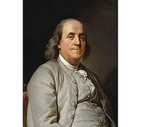 Joseph Siffrein Duplessis Benjamin Franklin, ungerahmt, Wandkunstdruck, Poster, Heimdekoration, Premium