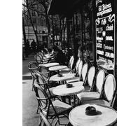 Joseph Squillante 60 x 80 cm Parisian Cafe Canvas