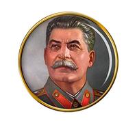 Joseph Stalin Pin Badge