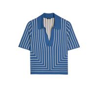 Joseph Striped-jacquard Stretch-knit top - Blue - XL (UK16 / XL)
