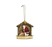 Joseph Studio The Kneeling Santa with Baby Jesus Christmas Ornament