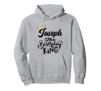 Joseph The Birthday King Happy Birthday Shirt Men Boys Teens Pullover Hoodie