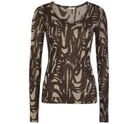 Joseph Villa Patterned Cashmere top - Beige - S (UK8-10 / S)