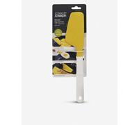 Joseph Joseph Elevate Egg Spatula with Integrated Tool Rest, Flexible Silicone heat-resistant head, Non-stick safe, Yellow, 36