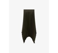 Joseph Womens Joseph Ade Plissé Woven Maxi Skirt Palm Leaf 6