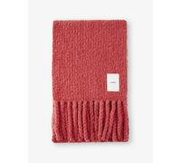 Joseph Womens Joseph Branded Bouclé Knitted Scarf Mulberry 1 Size