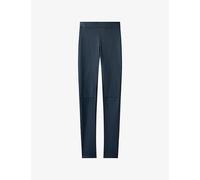 Joseph Womens Joseph High-Rise Slim-Fit Leather Leggings Indigo 12