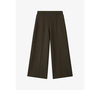 Joseph Womens Joseph Kassi Milano Wide-Leg Stretch-Woven Trousers Palm Leaf S