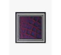 Joseph Womens Joseph Layla Graphic-Print Silk Scarf Cherry/Violet 1 Size