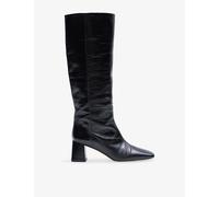 Joseph Womens Joseph Leather Heeled Knee-High Boots Black Eur 40 / 7 UK Women