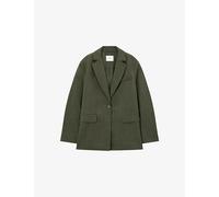 Joseph Womens Joseph Maati Single-Breasted Wool Jacket Palm Leaf Melange 8