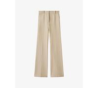 Joseph Womens Joseph Tafira Flared Stretch-Woven Trousers Powder 10