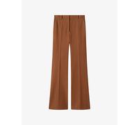 Joseph Womens Joseph Tafira Gabardine Stretch-Woven Trousers Cinnamon 10