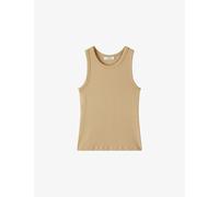 Joseph Womens Joseph Yeux Ribbed Stretch-Cotton Tank Top Powder XS