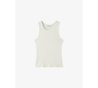 Joseph Womens Joseph Yeux Ribbed Stretch-Cotton Vest Top White S