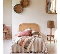 Joséphine - Children’s cane rattan headboard, 90 cm Natural
