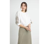 Josephine & Co Johnny Blouse Light Olive Print size 34 | Button-Down Shirts Outlet | Women | Green 34