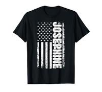 Josephine Personal Name American Flag Retro Women Funny T-Shirt