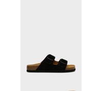 Josephine Suede 2 Strap Sandal Black Scholl Black 39