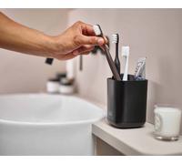 JosephJoseph New Bathroom Easy-Store Toothbrush Caddy black