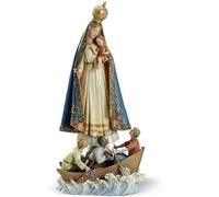 Joseph's Studio 13" Caridad Del Cobre Virgin Mother Renaissance Statue.