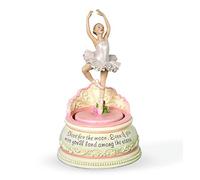 Joseph's Studio by Roman, 7.25" H Musical Rotating Ballerina Figure, Girls Birthday Gift,