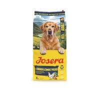 Josera Adult Chicken & Sweet Potato complete dog food | Grain-free | Medium & Large breeds | Lots of meat | Active dogs | Green-Lipped Mussel | 12.5kg
