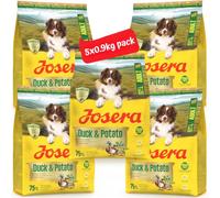 Josera Adult Duck & Potato complete dog food | Grain-free | Single meat protein | All breed sizes | Immune Plus | Optimal digestion | 4.5kg