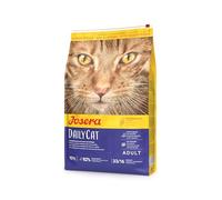 JOSERA DailyCat (1 x 10 kg) | Adult | Premium Dry Food for Adult Cats | Poultry & Sweet Potato | Exquisite Herbs & Healthy Fruits | Grain-Free | Cat Food | Pack of 1