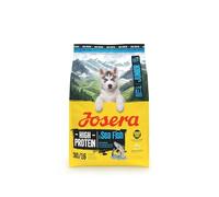 Josera High Protein Junior Sea Fish complete dry food | For active puppies & young dogs | All breeds | Grain-free | Lots of Salmon & Lamb | 3kg