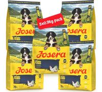 Josera Junior Kids complete puppy food | Gluten-free | Medium & large breeds | Lots of meat | Optimal development | Omega 3 from Salmon Oil | 5x0.9kg