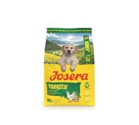 Josera Junior YoungStar complete puppy food | Grainfree | All breed sizes | Lots of meat | Optimal digestibility | Salmon Oil Omega 3 | 3kg