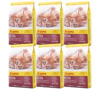 Josera Kitten complete food | Growing kittens | Pregnant & nursing mothers | Optimal development | Omega 3 | Anti-Hairball | Gluten free | Skin & Coat | 6x2kg