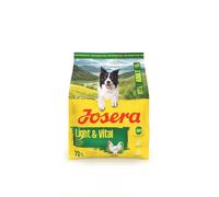 Josera Light & Vital complete dry dog food | Weight control | Lower fat | High fibre Cardiac support | Skeletal development | 0.9kg