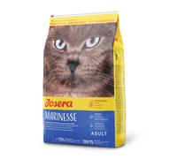 Josera Marinesse complete adult cat food | Grain-free | Single animal protein | Salmon | Hypoallergenic | Sensitive | Anti-Hairball | Urinary pH | 10kg