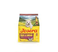 Josera Mini Junior Duck & Salmon | Complete dry food for toy & small breeds | Gluten free | Tartar control | Herbs & fruits | Joint support | 0.9kg