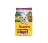 Josera Mini Junior Duck & Salmon | Complete dry food for toy & small breeds | Gluten free | Tartar control | Herbs & fruits | Joint support | 10kg
