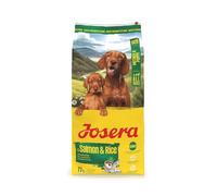 Josera Mother & Puppy Salmon & Rice | Pregnant & nursing mothers | Weaning puppies | Soakable small kibble | Optimal development | Gluten free | 12.5kg