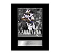 Josh Allen Pre Printed Signature Signed Mounted Photo Display #22 Printed Autograph Picture