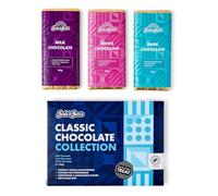 Josh & Jim's - Assorted Chocolate Collection, Gourmet Bars, Milk, White and Dark, Vegetarian, 3x100g
