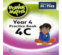 Josh Lury Power Maths 2nd Edition Practice Book 4C Paperback Josh Lury Multicolor
