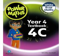 Josh Lury Power Maths 2nd Edition Textbook 4C Paperback Josh Lury Multicolor