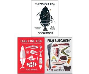 Josh Niland 3 Books Set Fish Butchery, Take One Fish, Whole Fish Cookbook