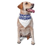 Josh Shapiro for Governor Spring Dog Bandanas Boy Bulk Puppy Kerchief Adjustable Soft Triangle Bibs Accessories for Small Medium Large Dogs Cats White