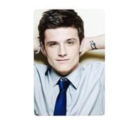 Josh Star Hutcherson Funny Metal Sign Vintage Wall Decor Home Decor Room Decor Bathroom Wall Art Decor Restroom Sign Bath Coffee Wall Decor 12x8 inch