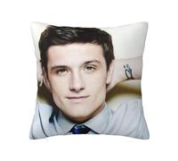 Josh Star Hutcherson Throw Pillow Cushion Cover Decorative Square Accent Pillow Case Soft Pillow Case Cover 20"X20"