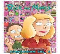 Josh Trujillo Rick & Morty Compendium Vol. 4 Paperback Book in White Josh Trujillo White
